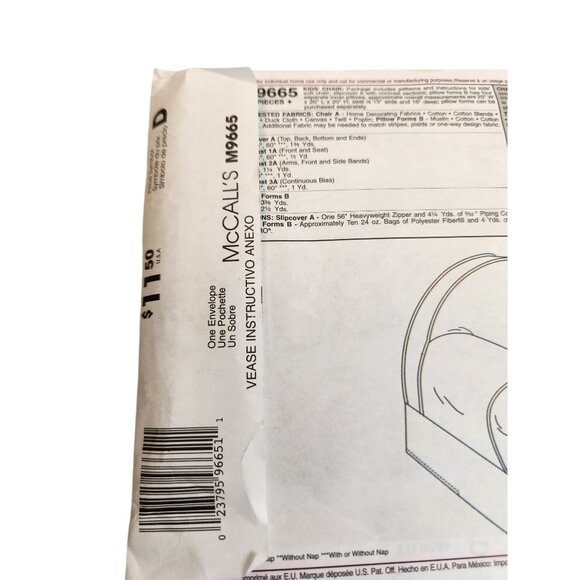 McCall’s Home & Crafts Sewing Patterns 9665 & M5604 Kid-Friendly Designs - Picture 5 of 13